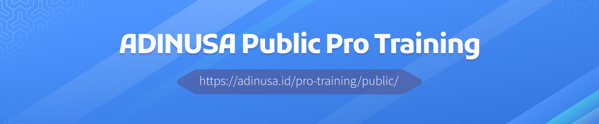 Welcome Banner ADINUSA Public Pro Training